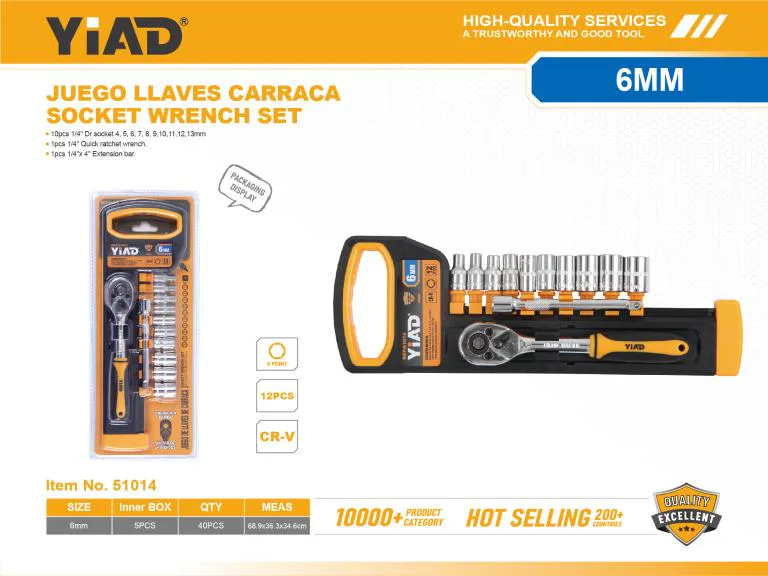 SET NASADNIH KLJUČEVA 6MM 51014
