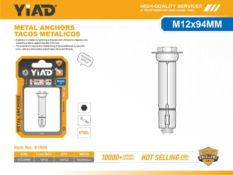 VIJAK ANKER M12X94MM 51808