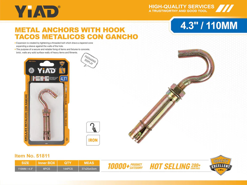 ANKER VIJAK 110MM KUKA 51811