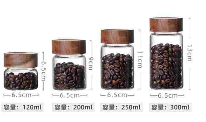POSUDA STAKLENA ZA ZAČINE 65X65/120ML MAK1206