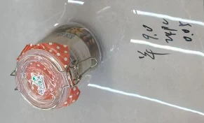 STAKLENA POSUDA SA POKLOPCEM 800ML MAK2507