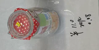 STAKLENA POSUDA SA POKLOPCEM 1400ML MAK2508