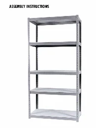 MAKER METALNA POLICA 90X40X180CM MAK26042-3829