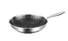 MAKER INOX WOK TAVA BEZ POKL.TN-01 22CM MAK26-495