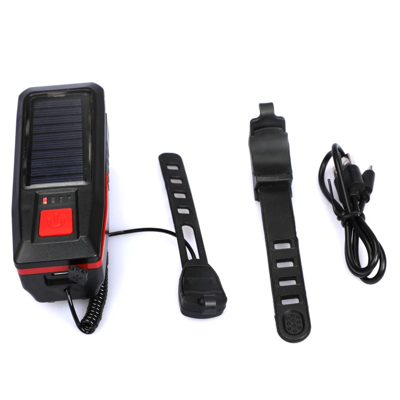 MAKER PREDNJE SVJETLO ZA BICIKL SOLAR+USB MAK2902