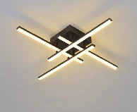 MAKER LED PLAFONJERA D60CM 24W BLACK3000K MAK3096